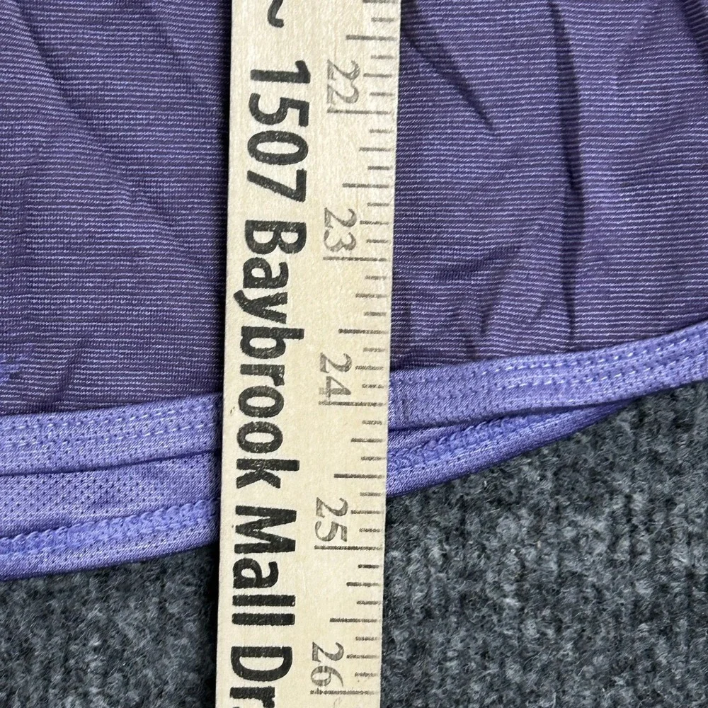 Nike Hooded Shirt Womens Size M Purple Wool Blend Dri-Fit Long Sleeve Athletic